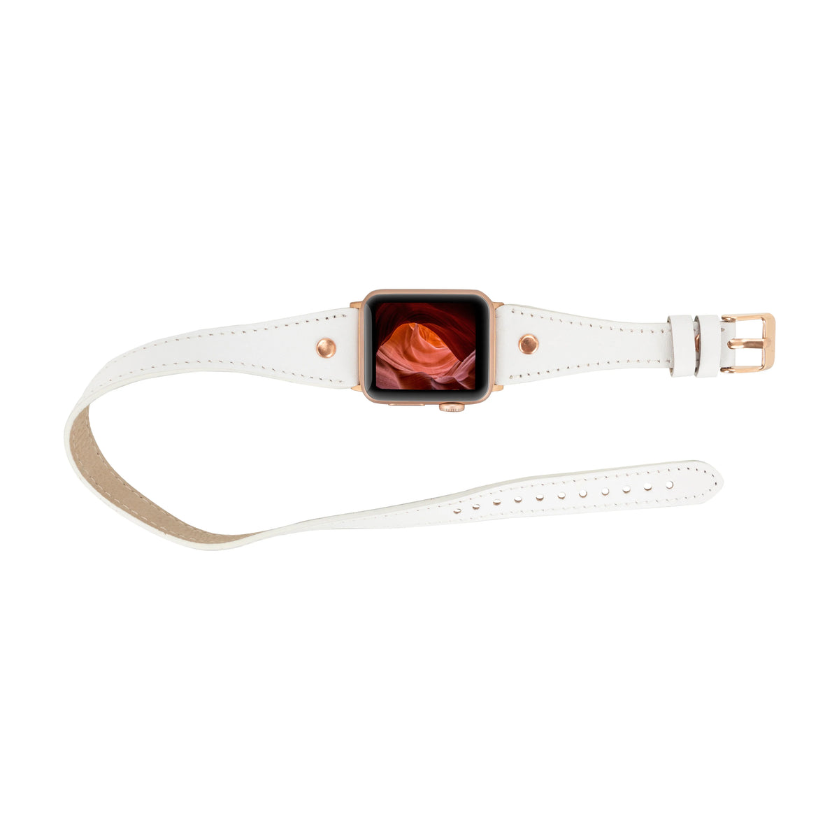 Hector Double Tour Leather Apple Watch Band