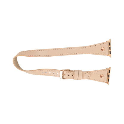 Hector Double Tour Leather Apple Watch Band