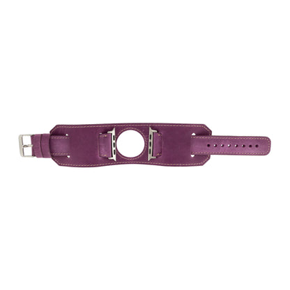 Cuff Style Genuine Leather Apple Watch Band