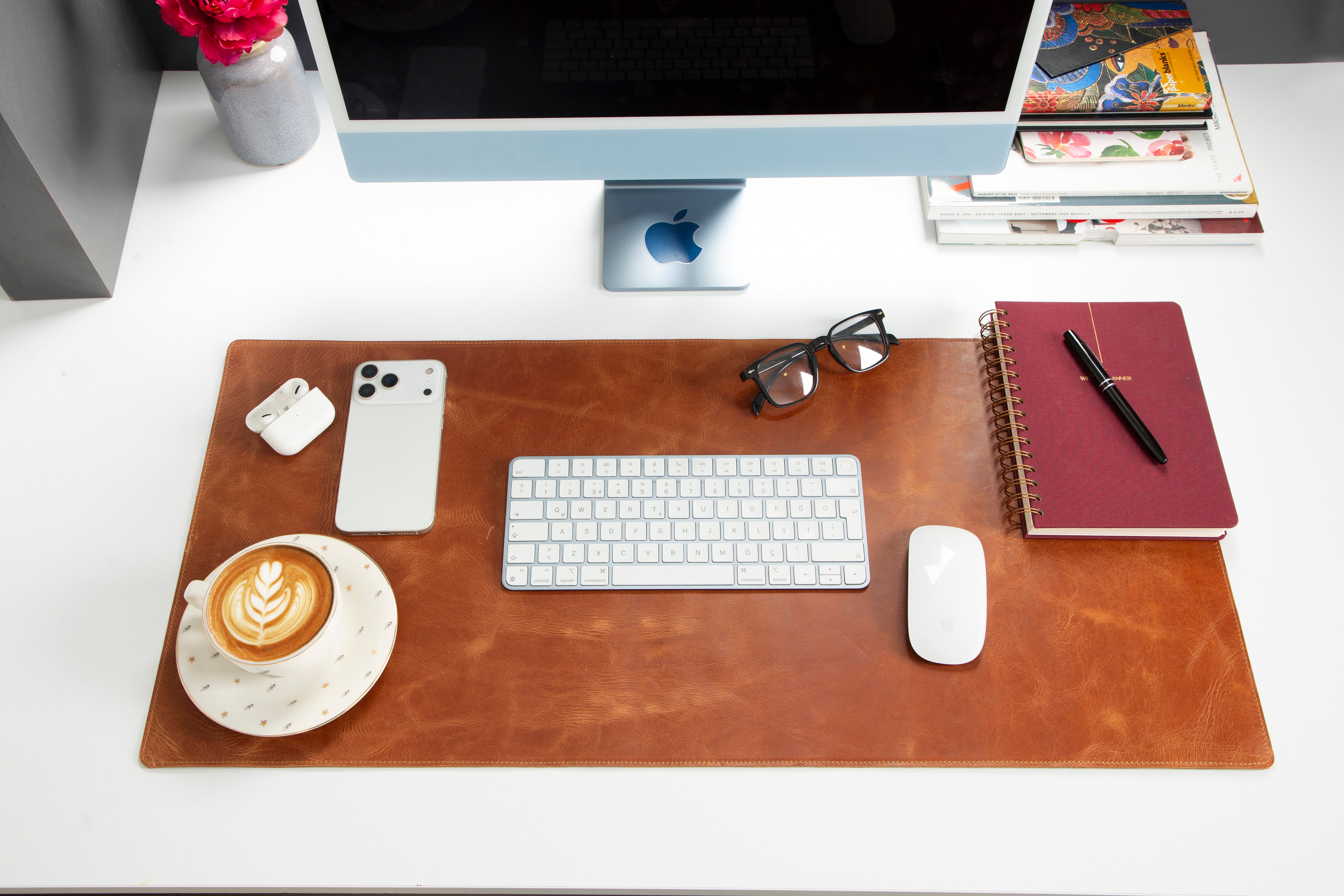 Tavolo Leather Desk Mat  (31" x 15")