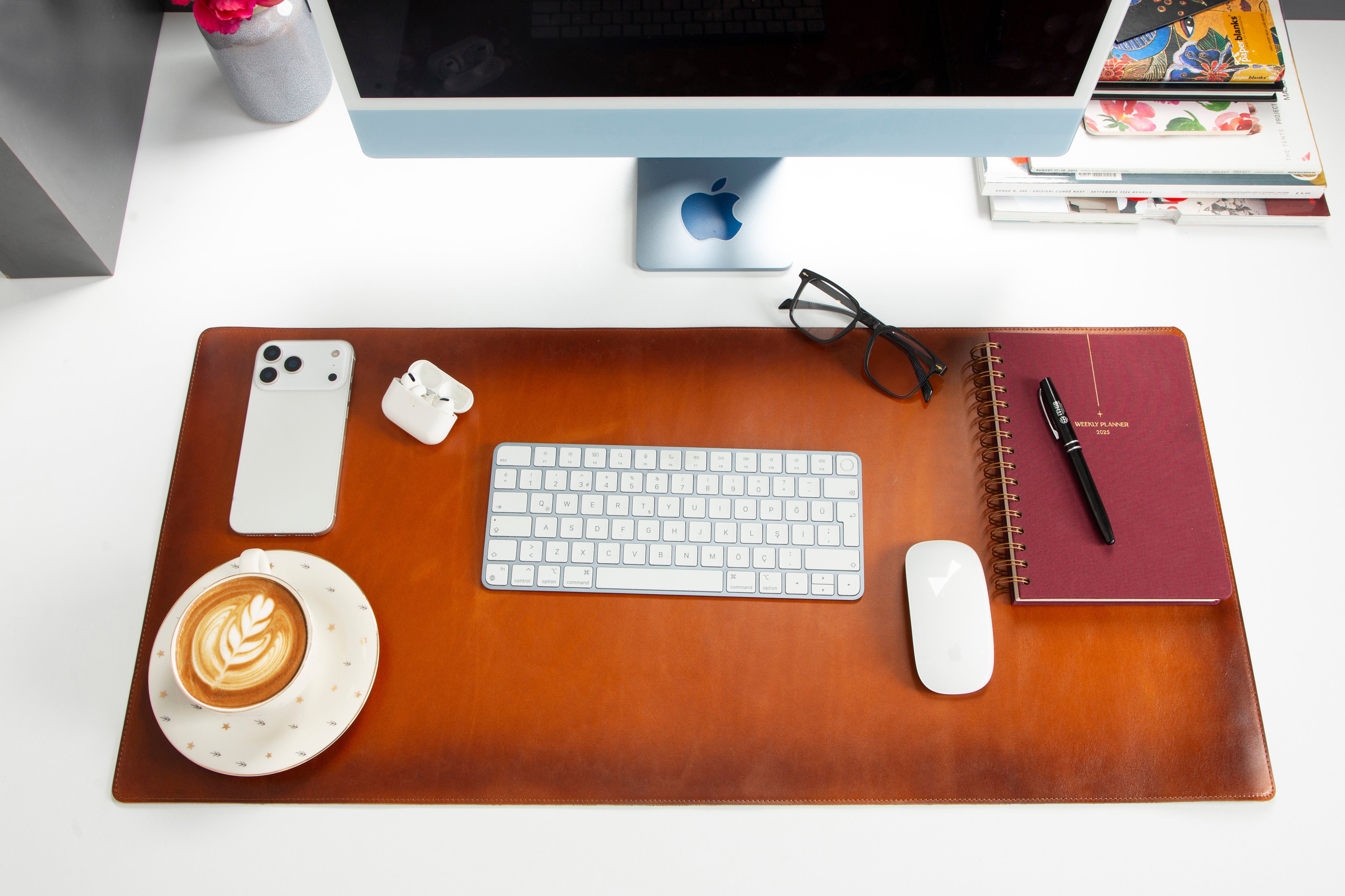 Tavolo Leather Desk Mat  (31" x 15")