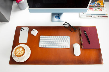Tavolo Single Layer Leather Desk Mat - Medium