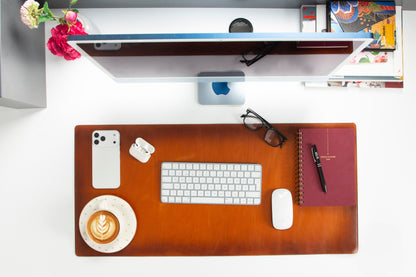 Tavolo Single Layer Leather Desk Mat - Medium