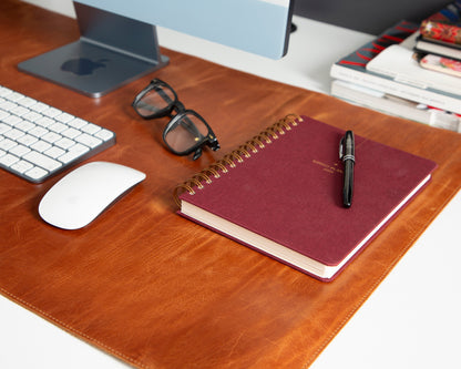 Tavolo Single Layer Leather Desk Mat - Large