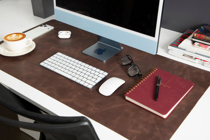 Tavolo Single Layer Leather Desk Mat - Large