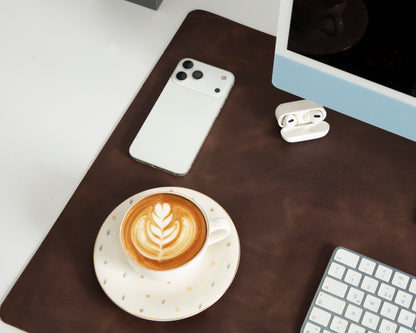 Tavolo Single Layer Leather Desk Mat - Large