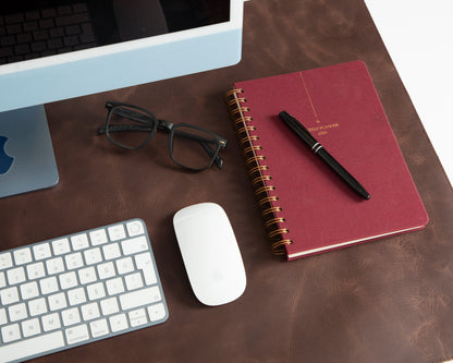 Tavolo Single Layer Leather Desk Mat - Large