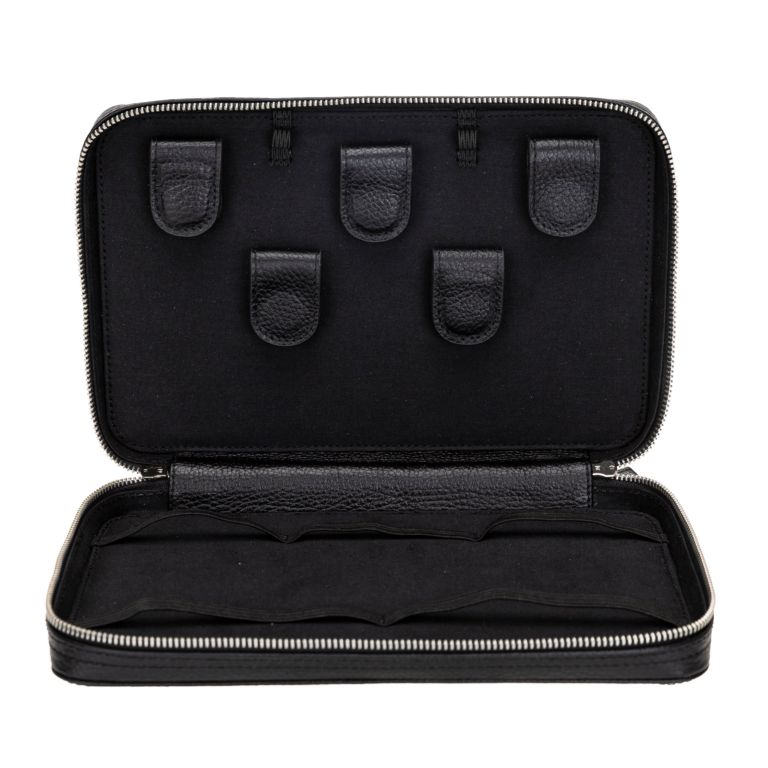 Travel Leather Cable Organizer
