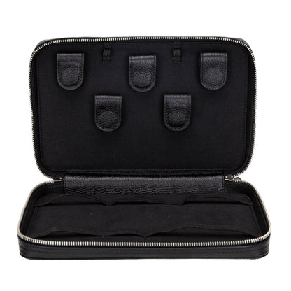 Travel Leather Cable Organizer
