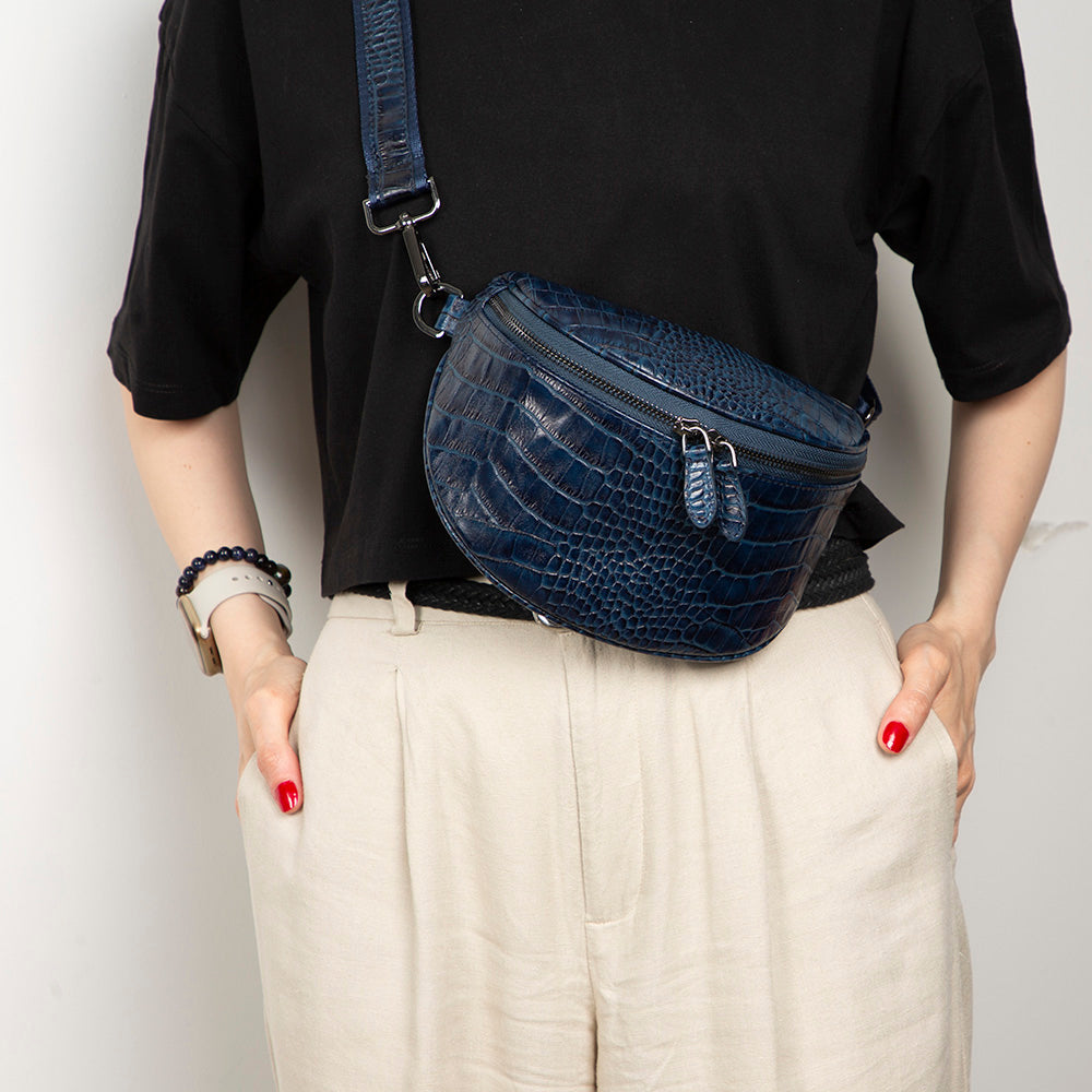 Allora Leather Crossbody Bag