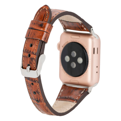 Classic Slim Style Genuine Leather Apple Watch Band