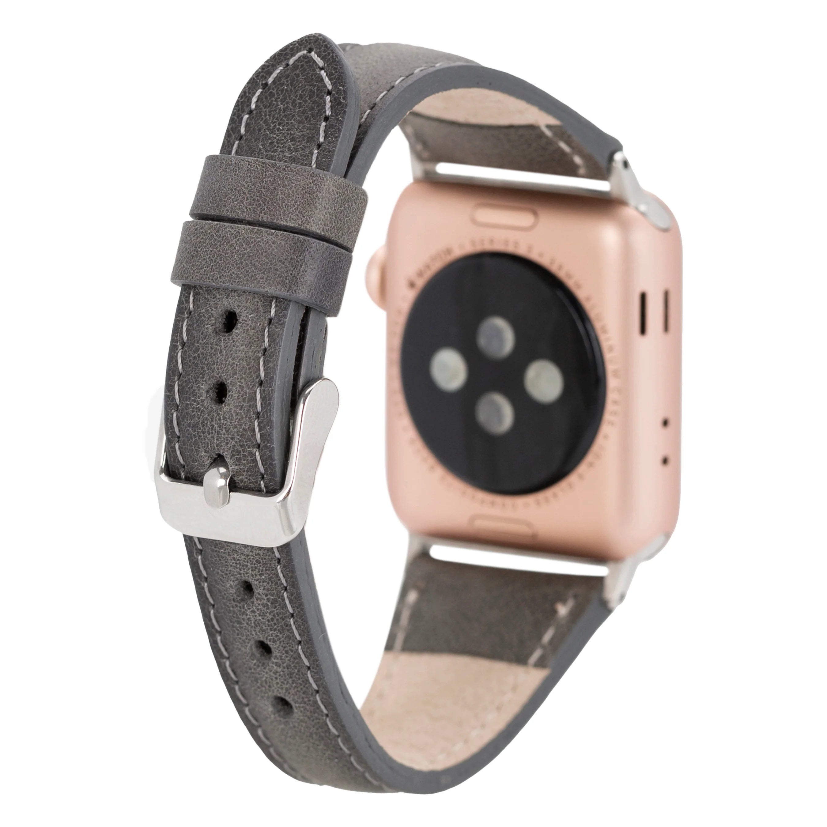 Classic Slim Style Genuine Leather Apple Watch Band