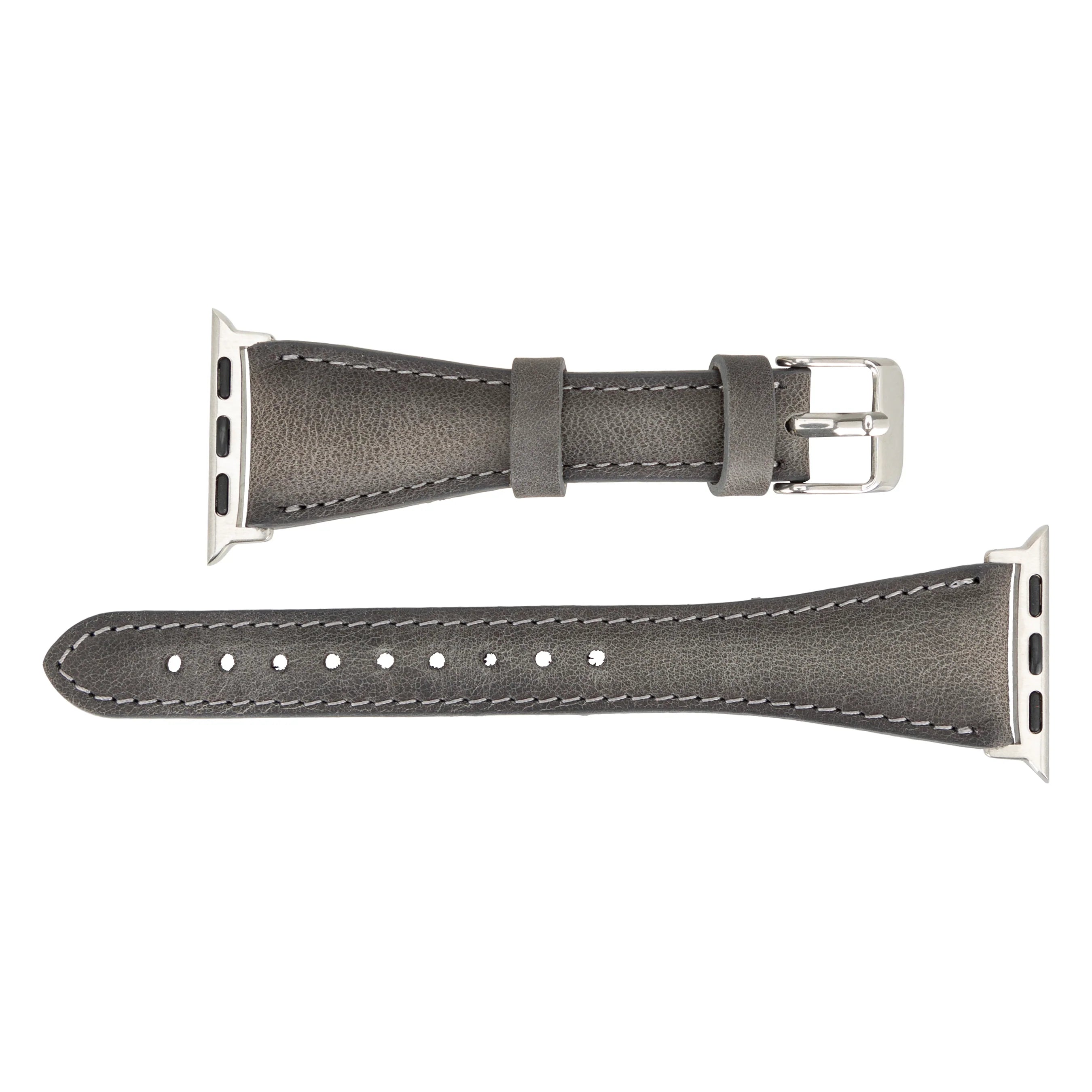 Classic Slim Style Genuine Leather Apple Watch Band