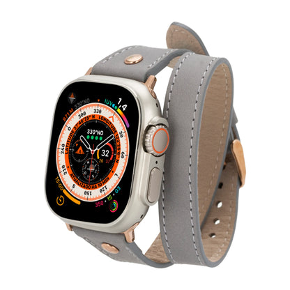 Hector Double Tour Leather Apple Watch Band