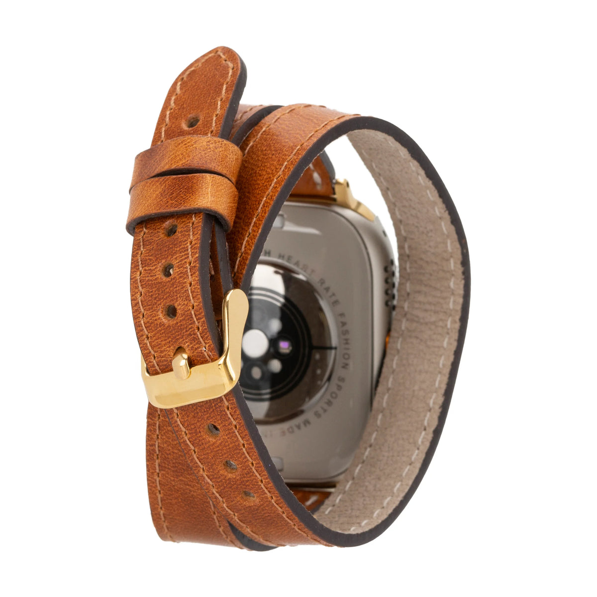 Hector Double Tour Leather Apple Watch Band