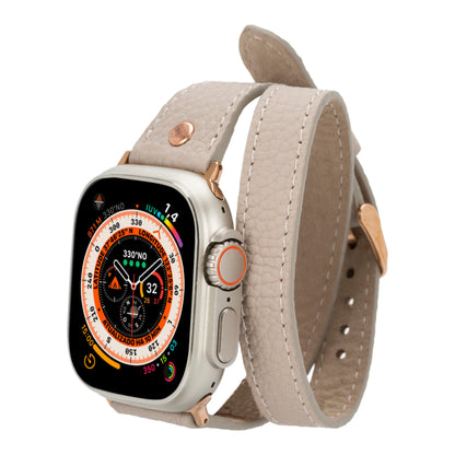 Hector Double Tour Leather Apple Watch Band