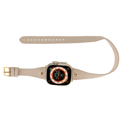 Hector Double Tour Leather Apple Watch Band
