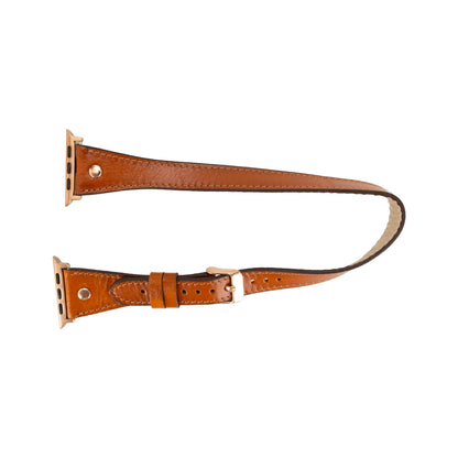 Hector Double Tour Leather Apple Watch Band