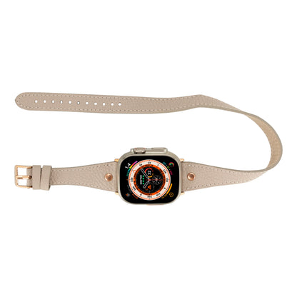 Hector Double Tour Leather Apple Watch Band
