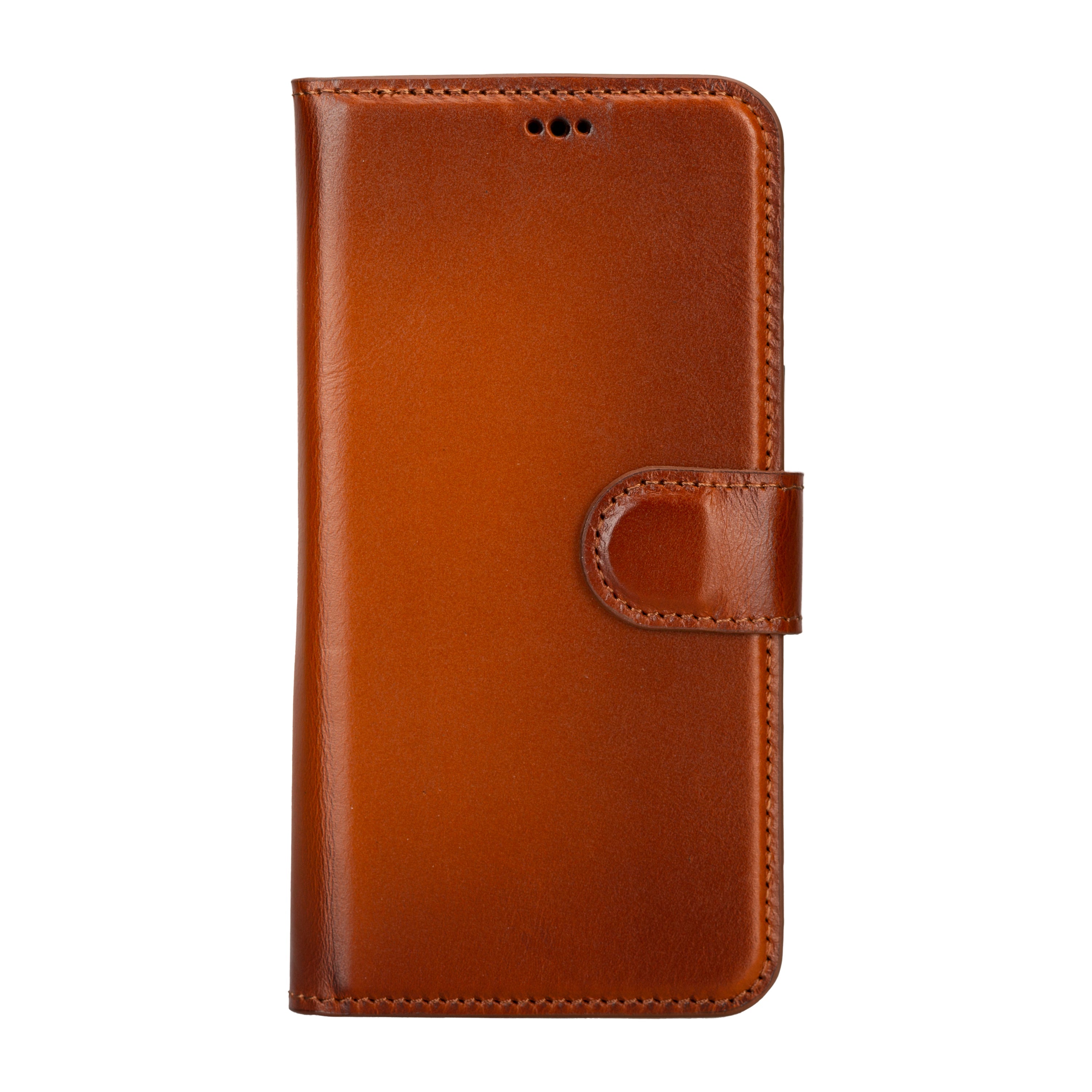 Magic iPhone 16 Series Detachable Genuine Leather Case