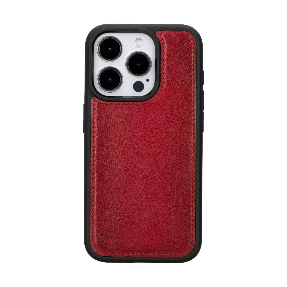 Magic iPhone 16 Series Detachable Genuine Leather Case
