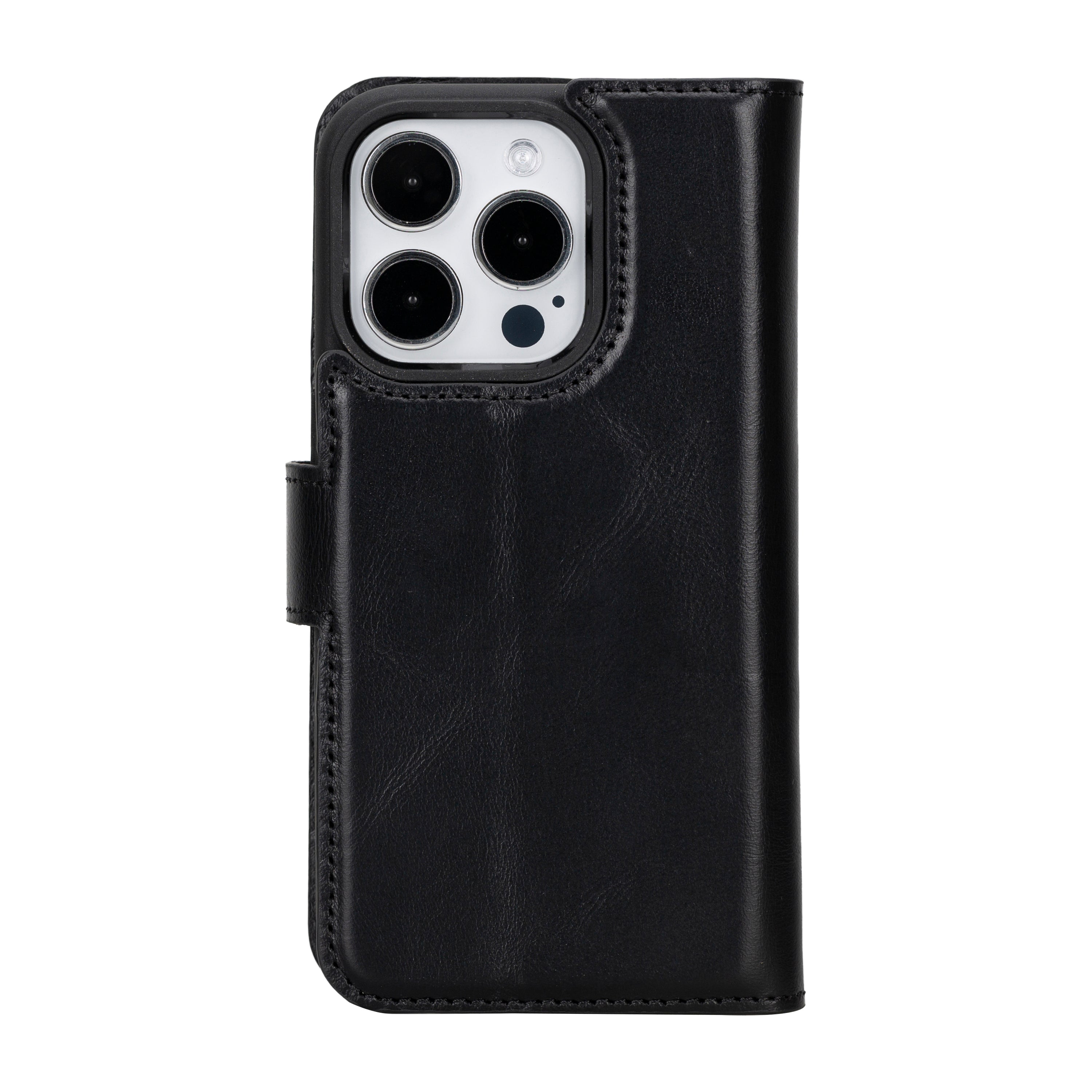 Magic iPhone 16 Series Detachable Genuine Leather Case