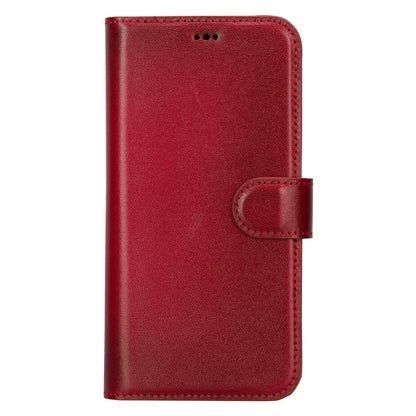 Magic iPhone 16 Series Detachable Genuine Leather Case