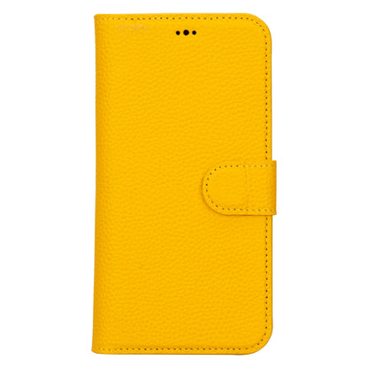 Magic iPhone 16 Series Detachable Genuine Leather Case