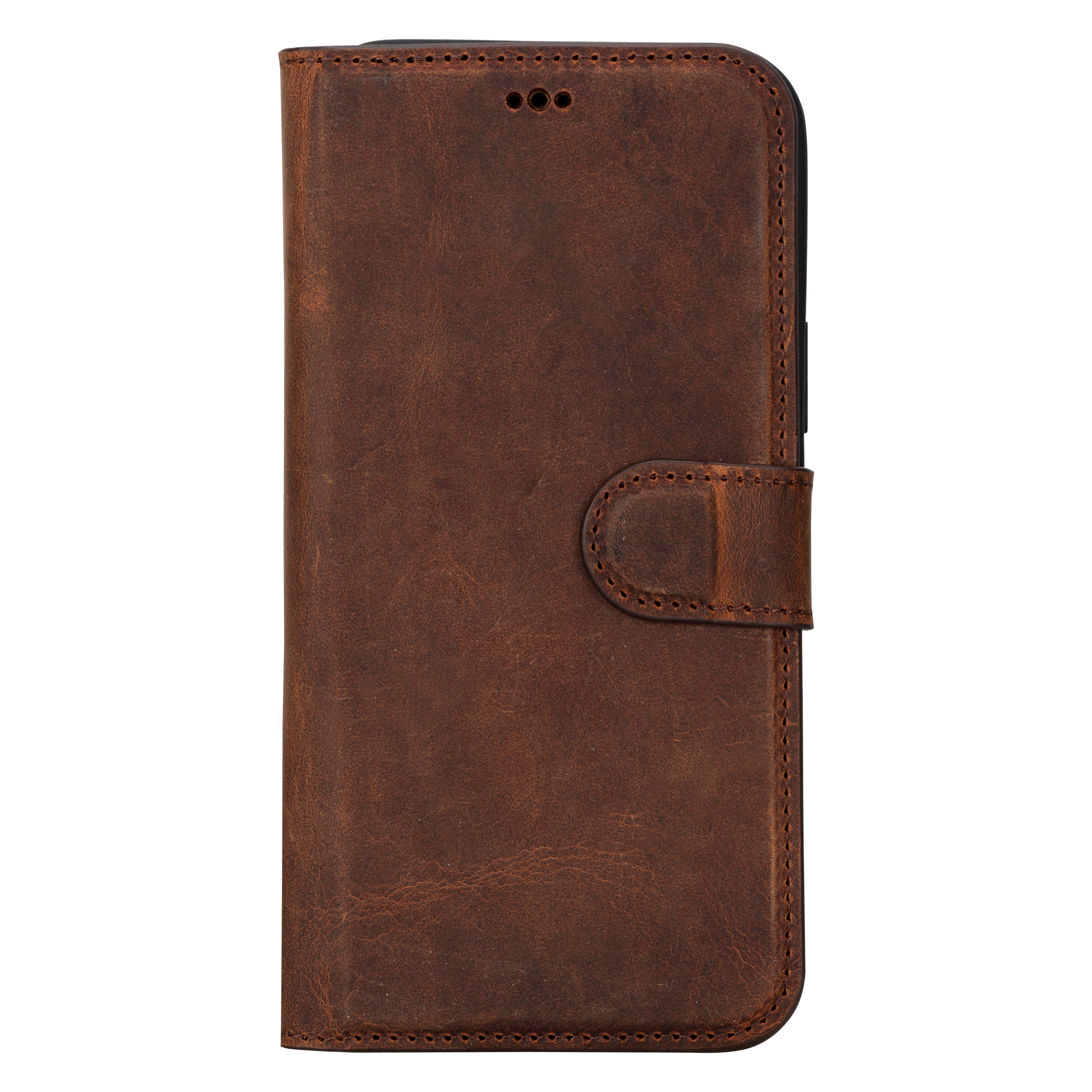 Magic iPhone 16 Series Detachable Genuine Leather Case