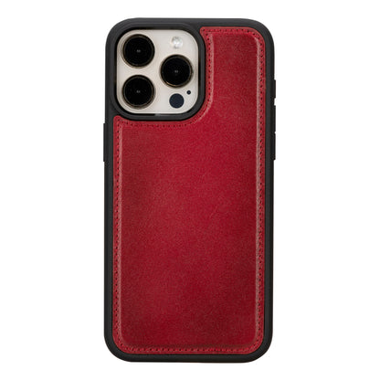 Magic iPhone 16 Series Detachable Genuine Leather Case