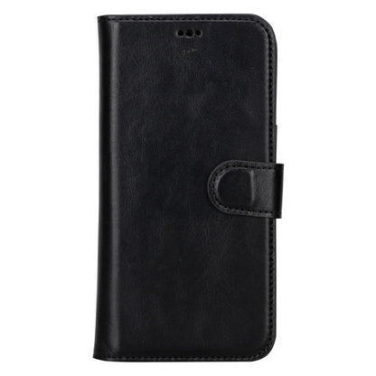 Magic iPhone 16 Series Detachable Genuine Leather Case