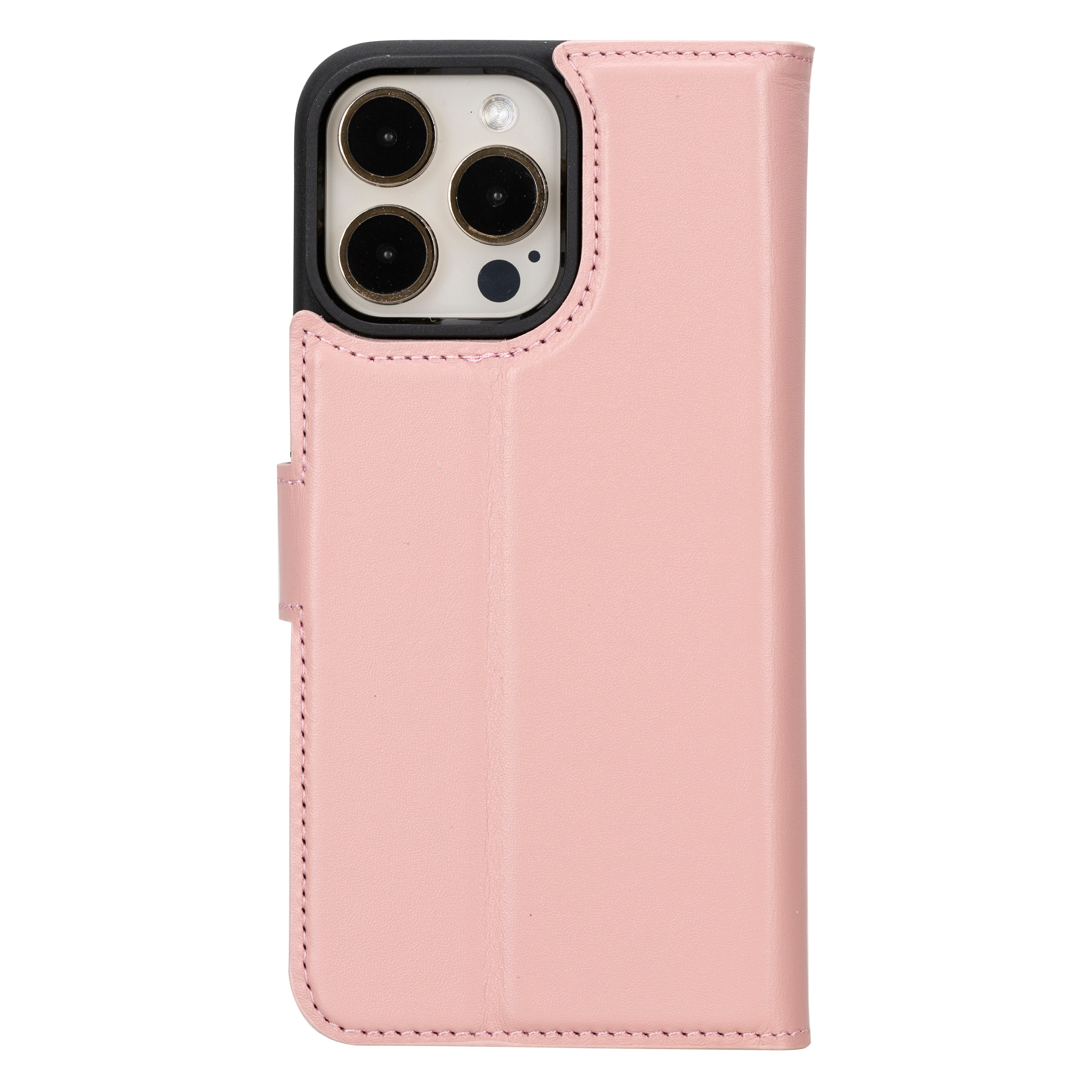 Magic iPhone 16 Series Detachable Genuine Leather Case