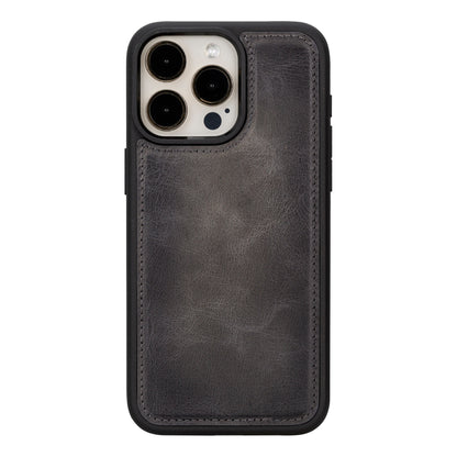 Magic iPhone 16 Series Detachable Genuine Leather Case