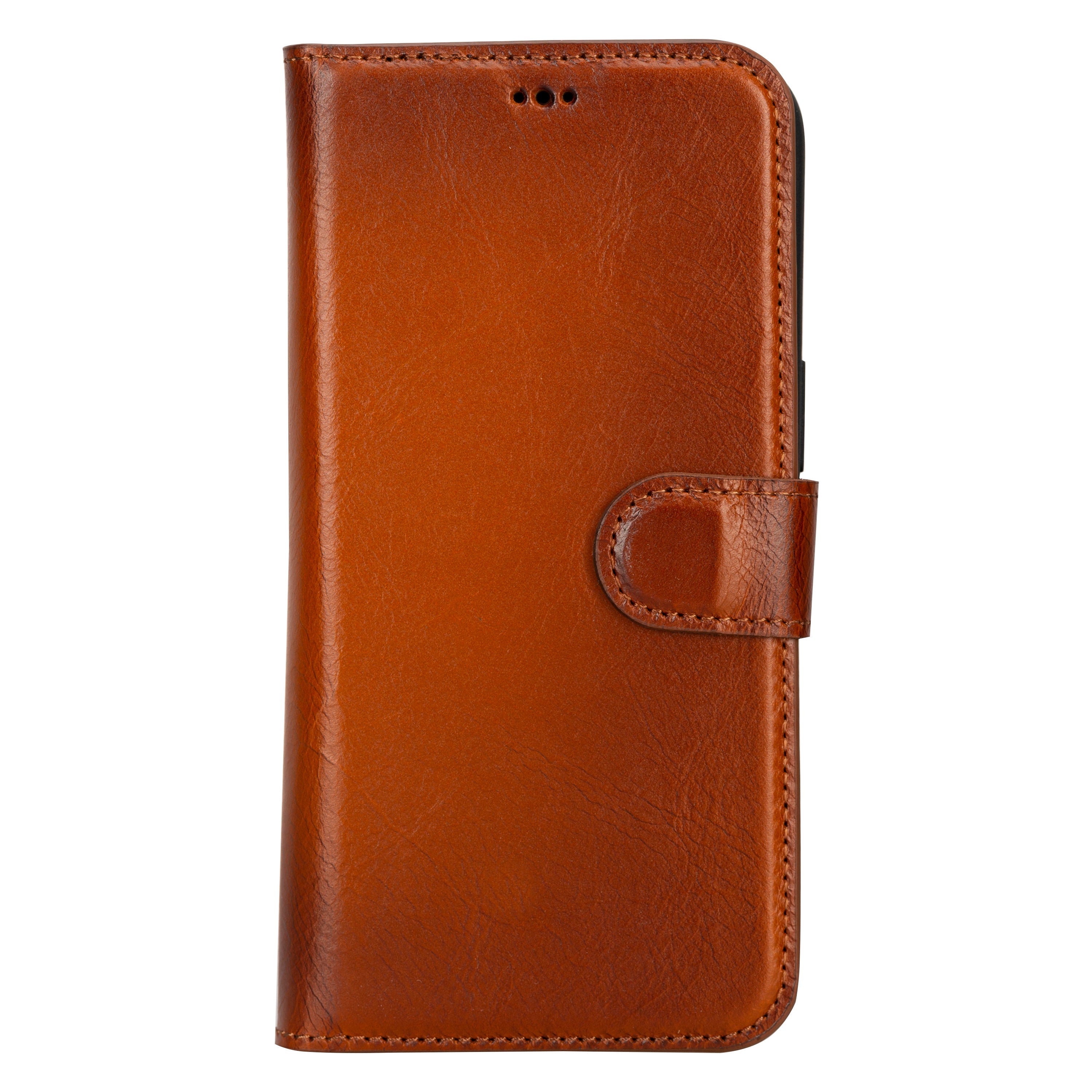 Magic iPhone 16 Series Detachable Genuine Leather Case