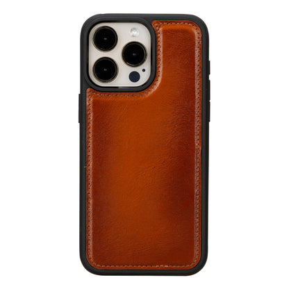 Magic iPhone 16 Series Detachable Genuine Leather Case