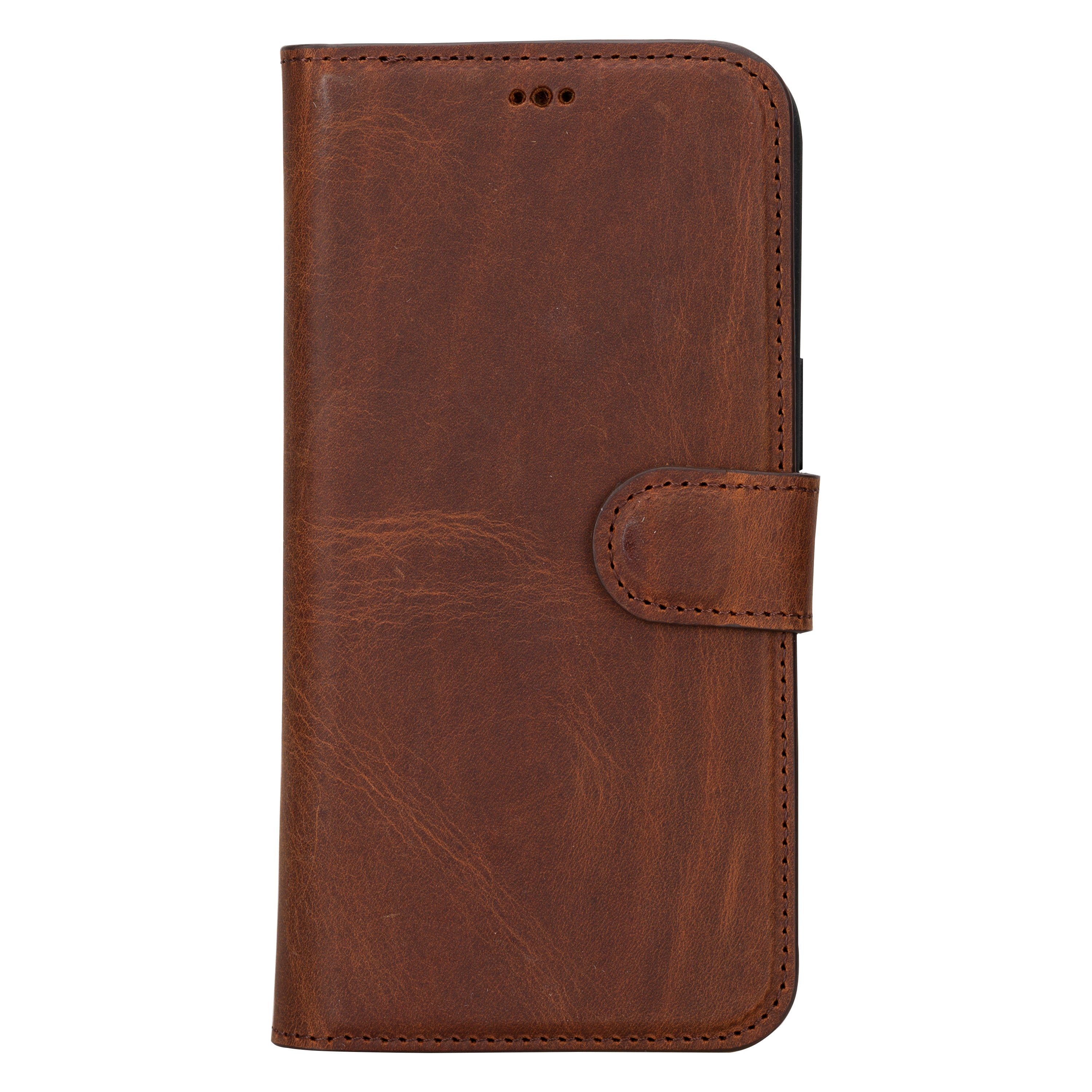 Magic iPhone 16 Series Detachable Genuine Leather Case