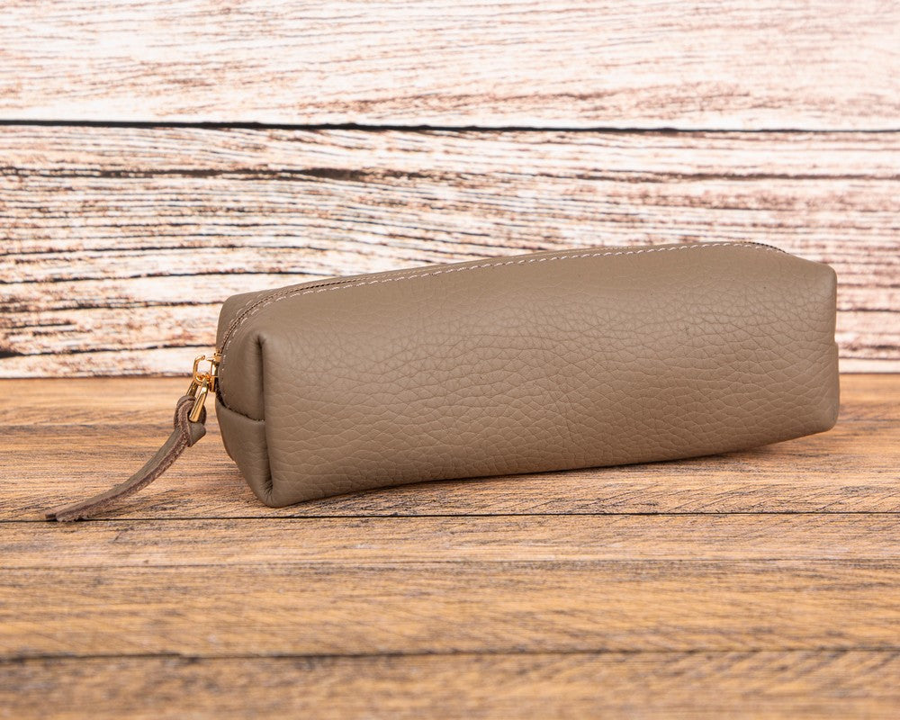 Multibox Leather Pencil Case