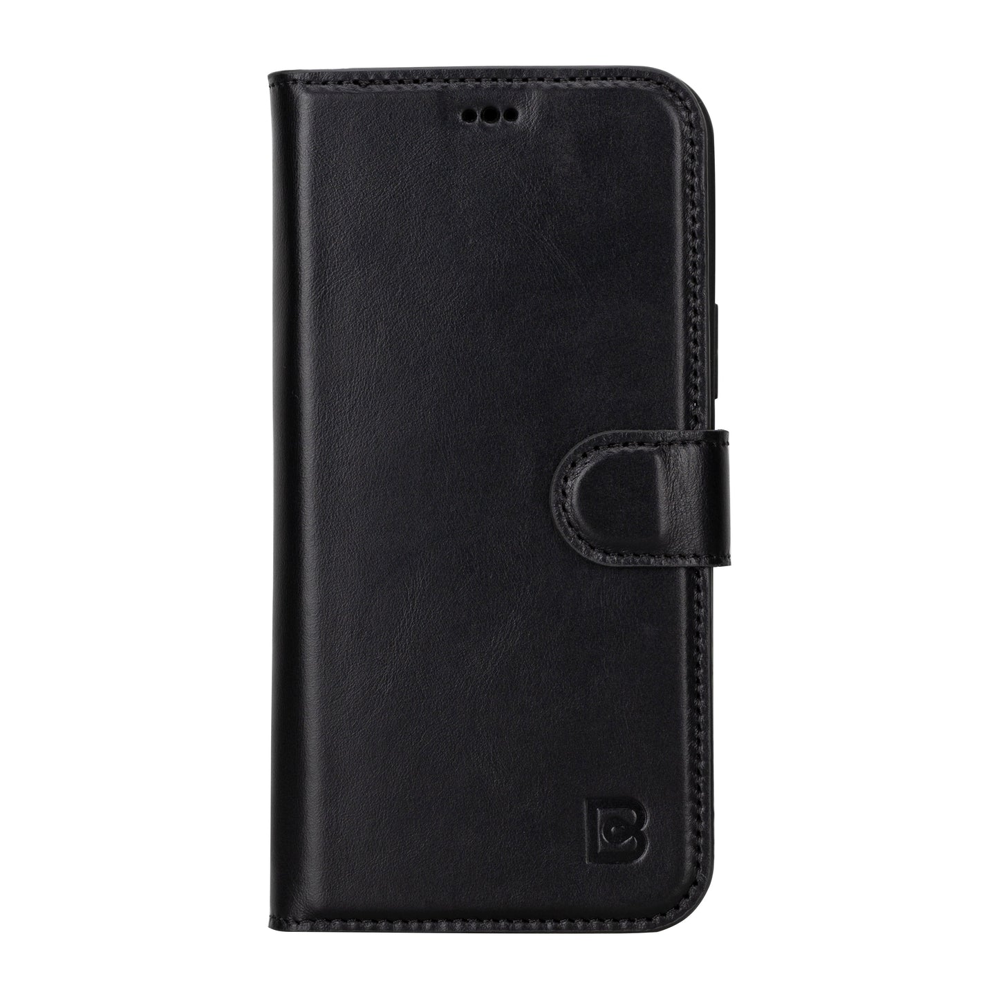 iPhone 16 Series Detachable Leather Wallet Case - The Stitched Cow