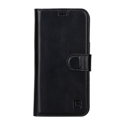 iPhone 16 Series Detachable Leather Wallet Case - The Stitched Cow