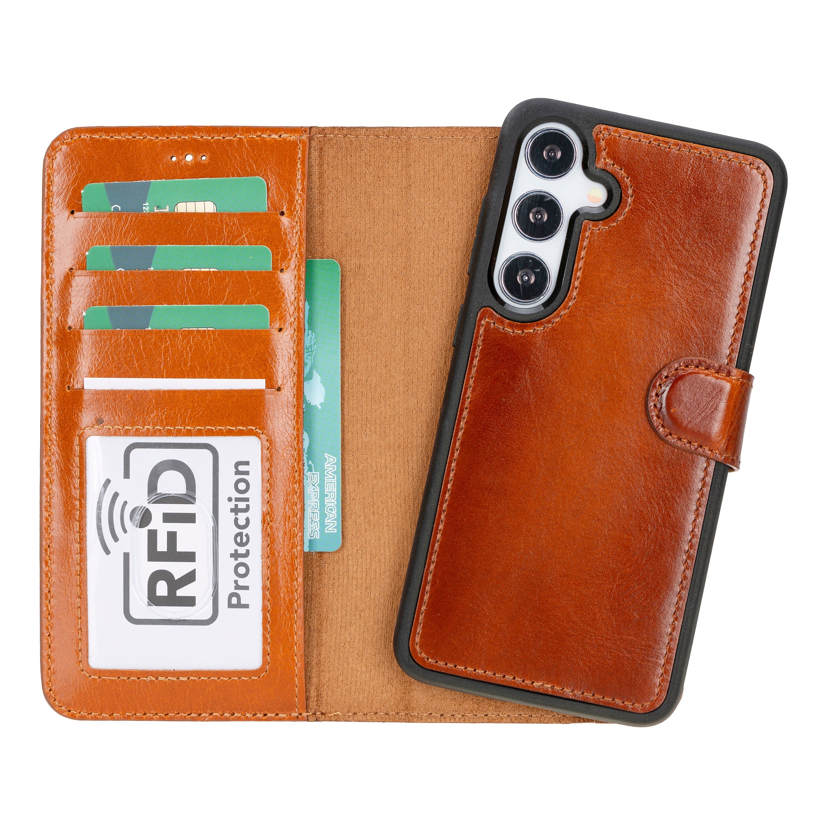 Samsung Galaxy S24 Series Leather Wallet Case