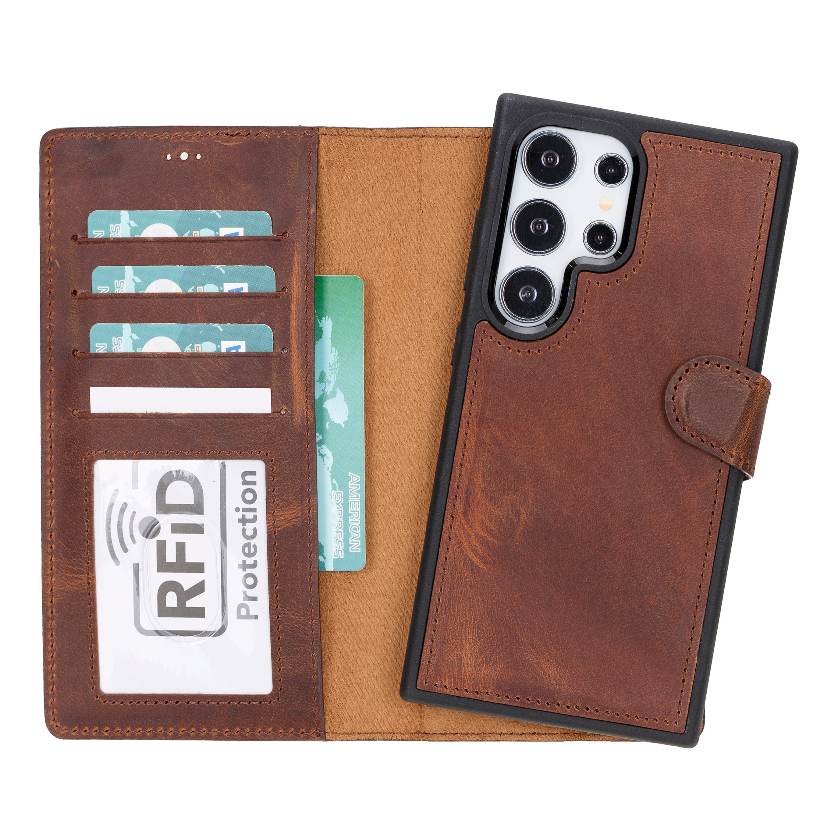 Samsung Galaxy S24 Series Leather Wallet Case