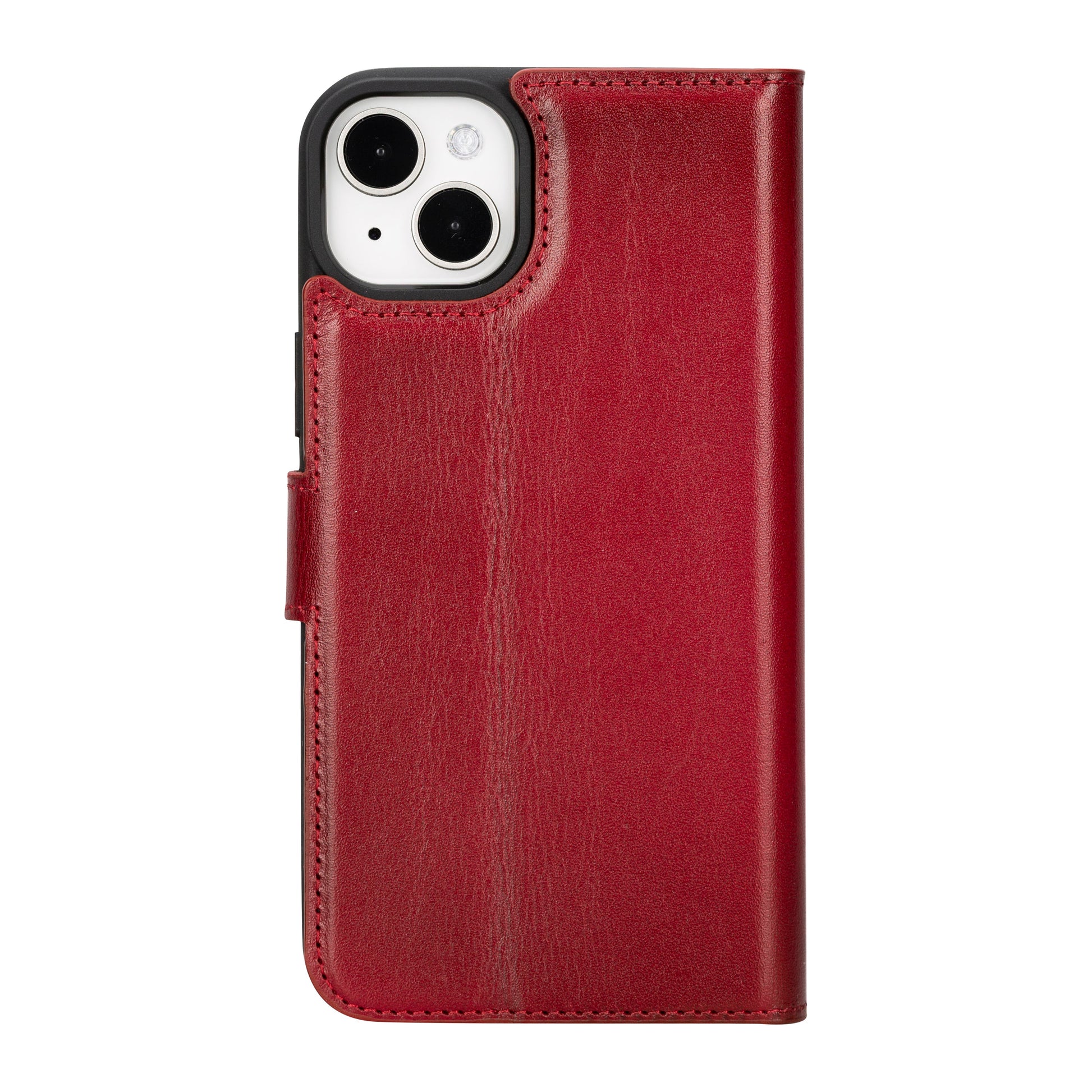 iPhone 16 Series Detachable Leather Wallet Case - The Stitched Cow