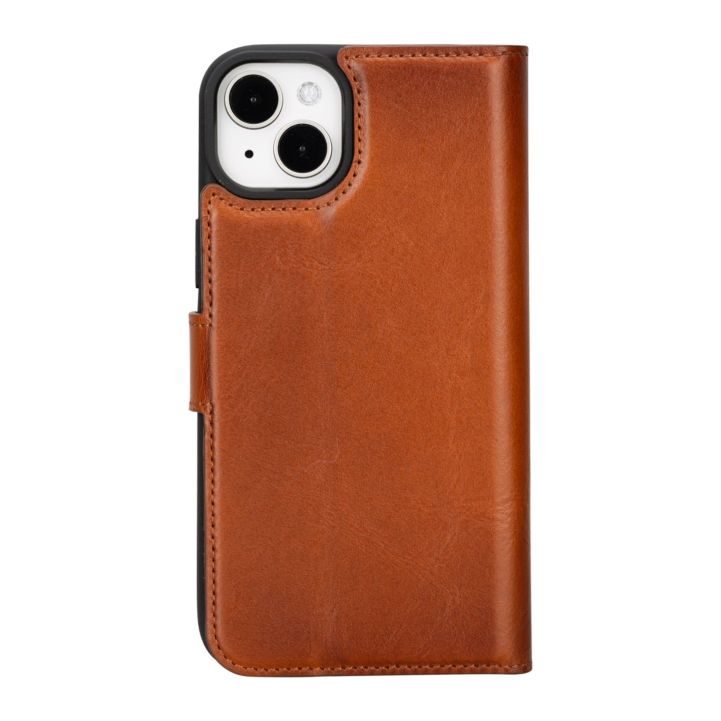 iPhone 16 Series Detachable Leather Wallet Case - The Stitched Cow