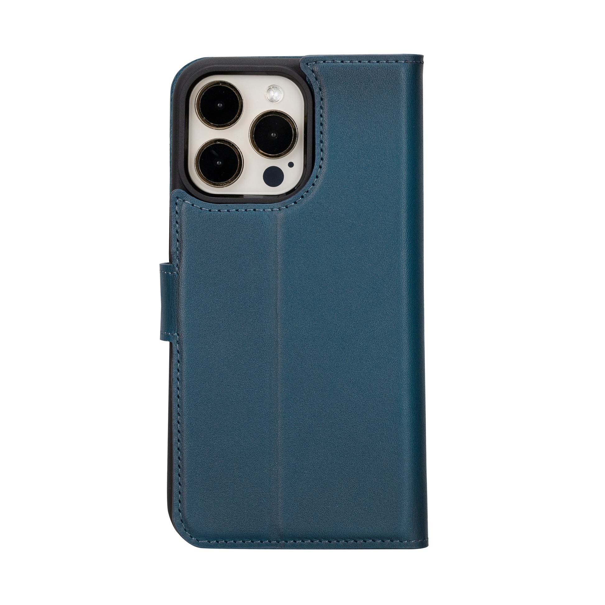 iPhone 16 Series Detachable Leather Wallet Case - The Stitched Cow