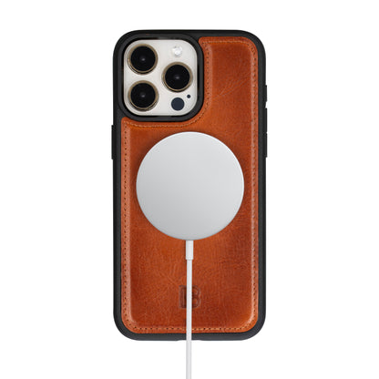 iPhone 16 Series Detachable Leather Wallet Case - The Stitched Cow