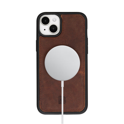 iPhone 16 Series Detachable Leather Wallet Case - The Stitched Cow