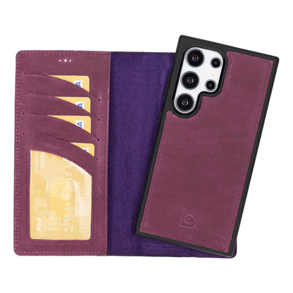 Samsung Galaxy S24 Series Leather Wallet Cases RFID - MW