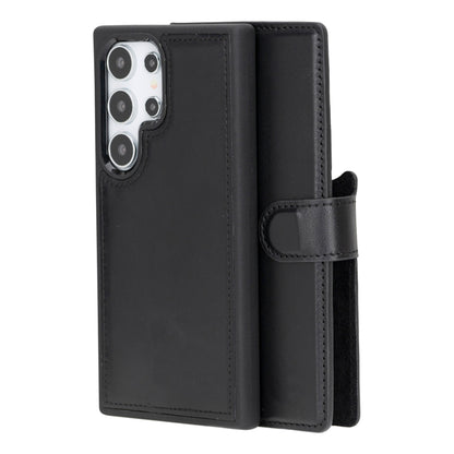 Magic Samsung Galaxy S25 Ultra Detachable Leather Wallet Case