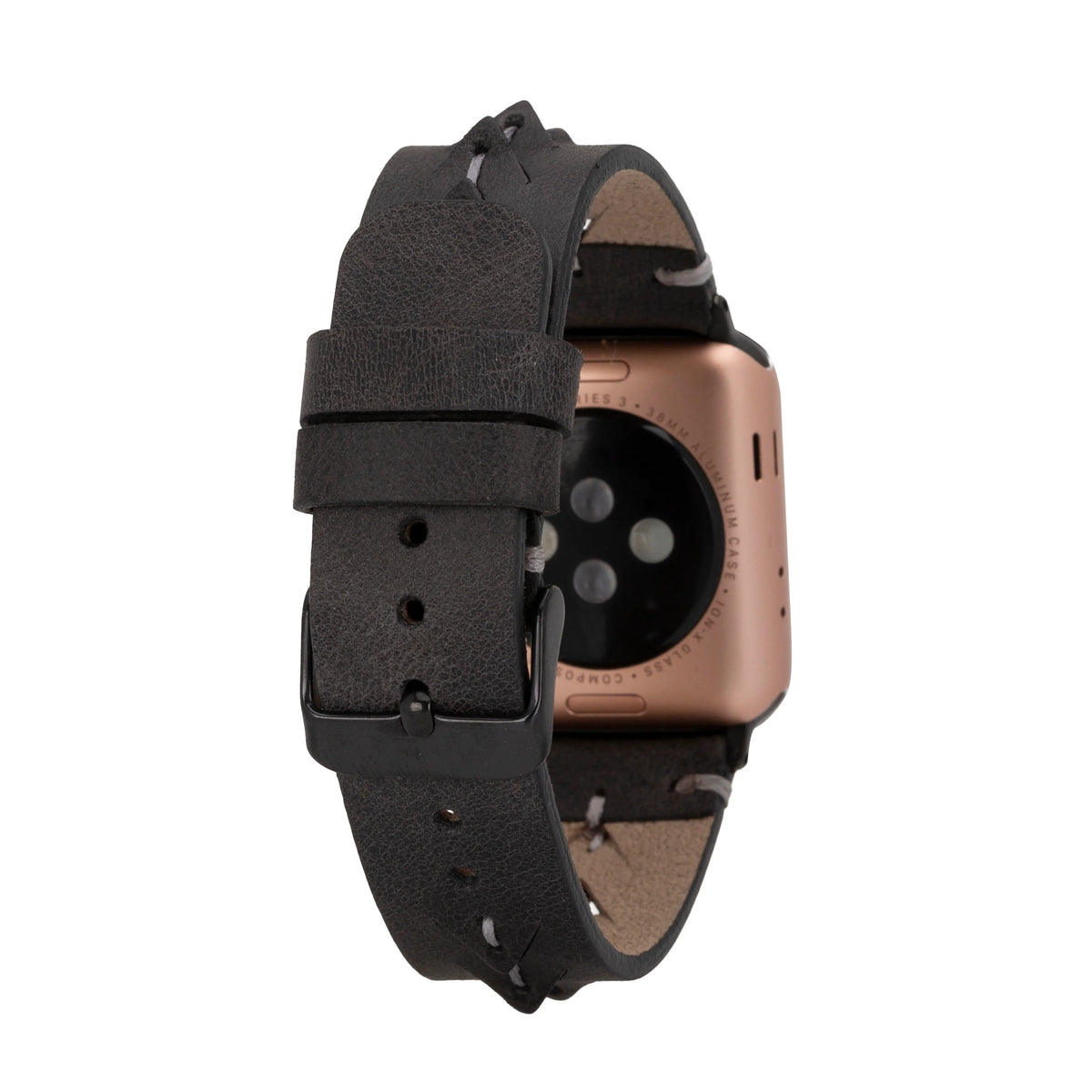 Mohawk Style Genuine Leather Apple Watch Band