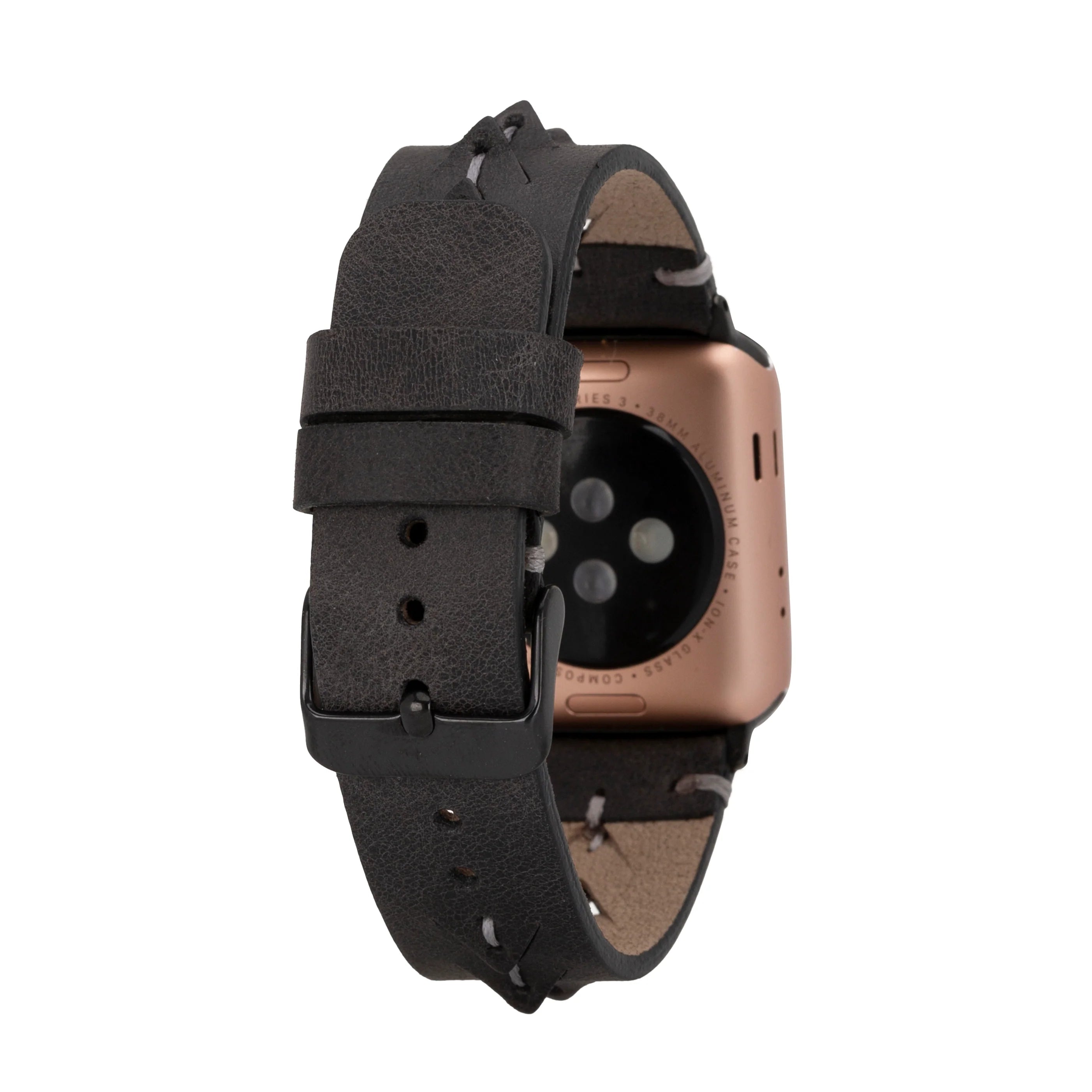 Mohawk Style Genuine Leather Apple Watch Band
